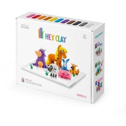 Masa plastyczna dla dzieci Tm Toys Hey Clay zwierzęta - mix (HCLSE002CEE)