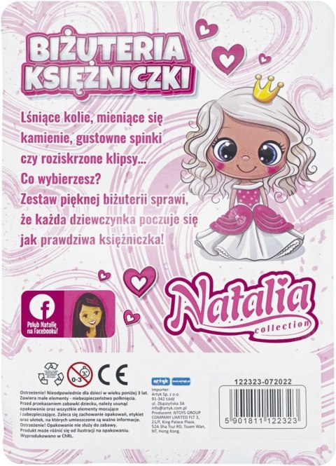 Zestaw piękności biżuteria z różdżką Artyk (122323)