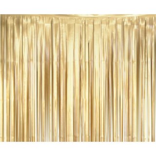 Dekoracja Kurtyna matowa B&C jasnozłota, 100x200 cm Godan (SH-KMJZ)