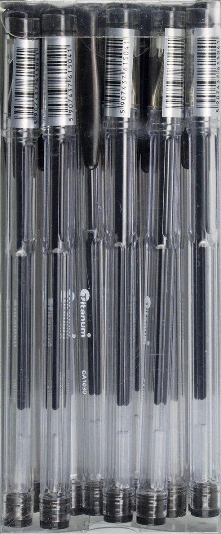Długopis GA1030 wkład czarny 0,7mm Titanum (GA1030)