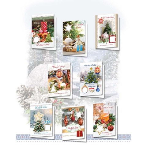 Kartka składana BN z opłatniem B6 Top Graphic