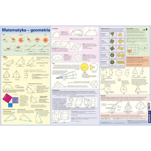 Podkład na biurko Demart GEOMETRIA - mix