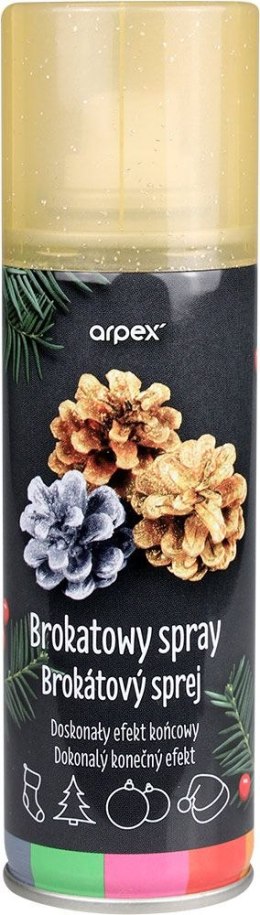 Spray Arpex brokatowy, złoty 100ml (KA6067)