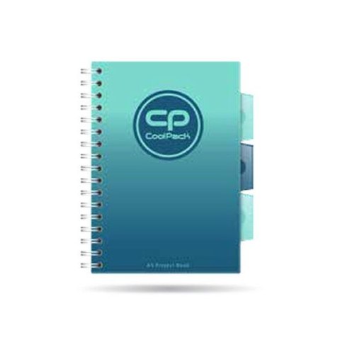 Kołozeszyt (kołonotatnik) CoolPack gradient A5 200k. 80g krata Patio (31183CP)