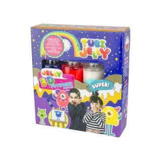 Zestaw kreatywny TUBI JELLY 3 KOLORY POTWORKI Tuban (TU 3318)