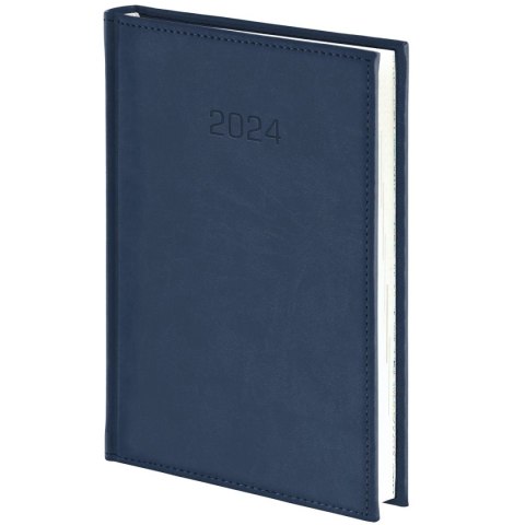 Kalendarz książkowy (terminarz) 5905031843433 Vivella granat A5 A5 Wydawnictwo Wokół Nas (216 A5TNB tygodniowy z notesem)