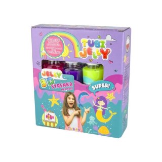 Zestaw kreatywny TUBI JELLY 3 KOLORY SYRENKA Tuban (TU 3316)