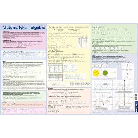 Podkład na biurko Demart Algebra - mix