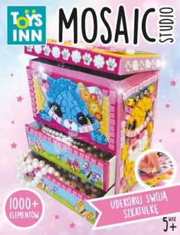 Zestaw kreatywny dla dzieci Stnux Szkatułka mozaika kotek (STN8059)