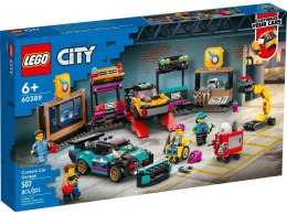 Klocki konstrukcyjne Lego City Warsztat tuningowania samochodów (60389)