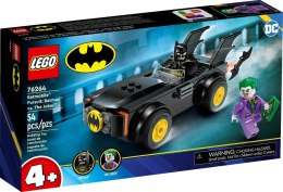 Klocki konstrukcyjne Super Heroes Batmobil Pogoń: Batman kontra Joker Lego (76264)