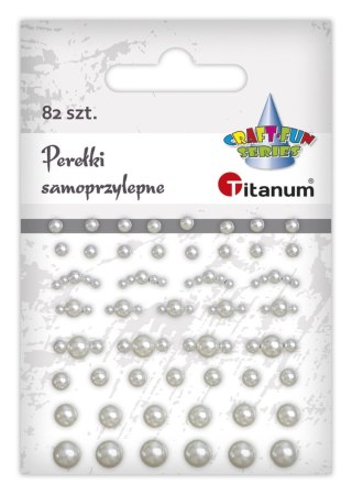 Kryształki Craft-Fun Series 82 sztuki perłowy Titanum (23mH03161)