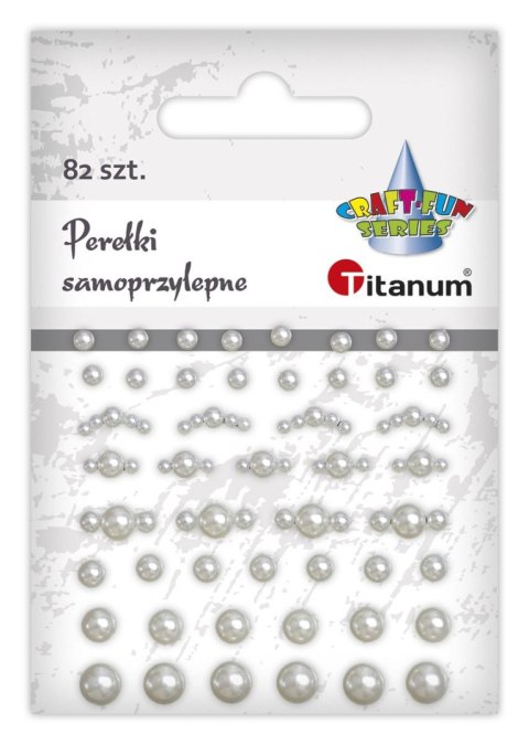 Kryształki Craft-Fun Series 82 sztuki perłowy Titanum (23mH03161)