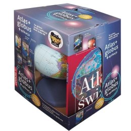 Książeczka edukacyjna Demart Atlas świata z globusem